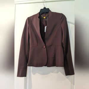 EUC Supertrash Jill Dark Mauve Blazer with back detail